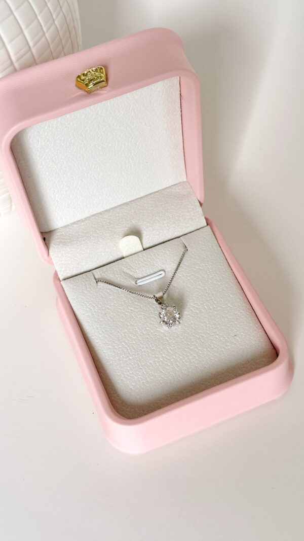 Tesora - Collar Plata 925 & Moissanite - Imagen 3