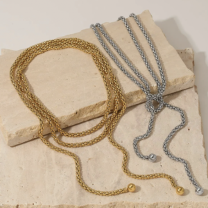 Collar Infinito - Silver & Gold