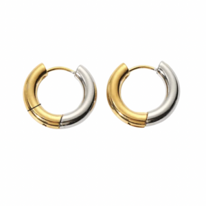 Aretes Silver & Gold