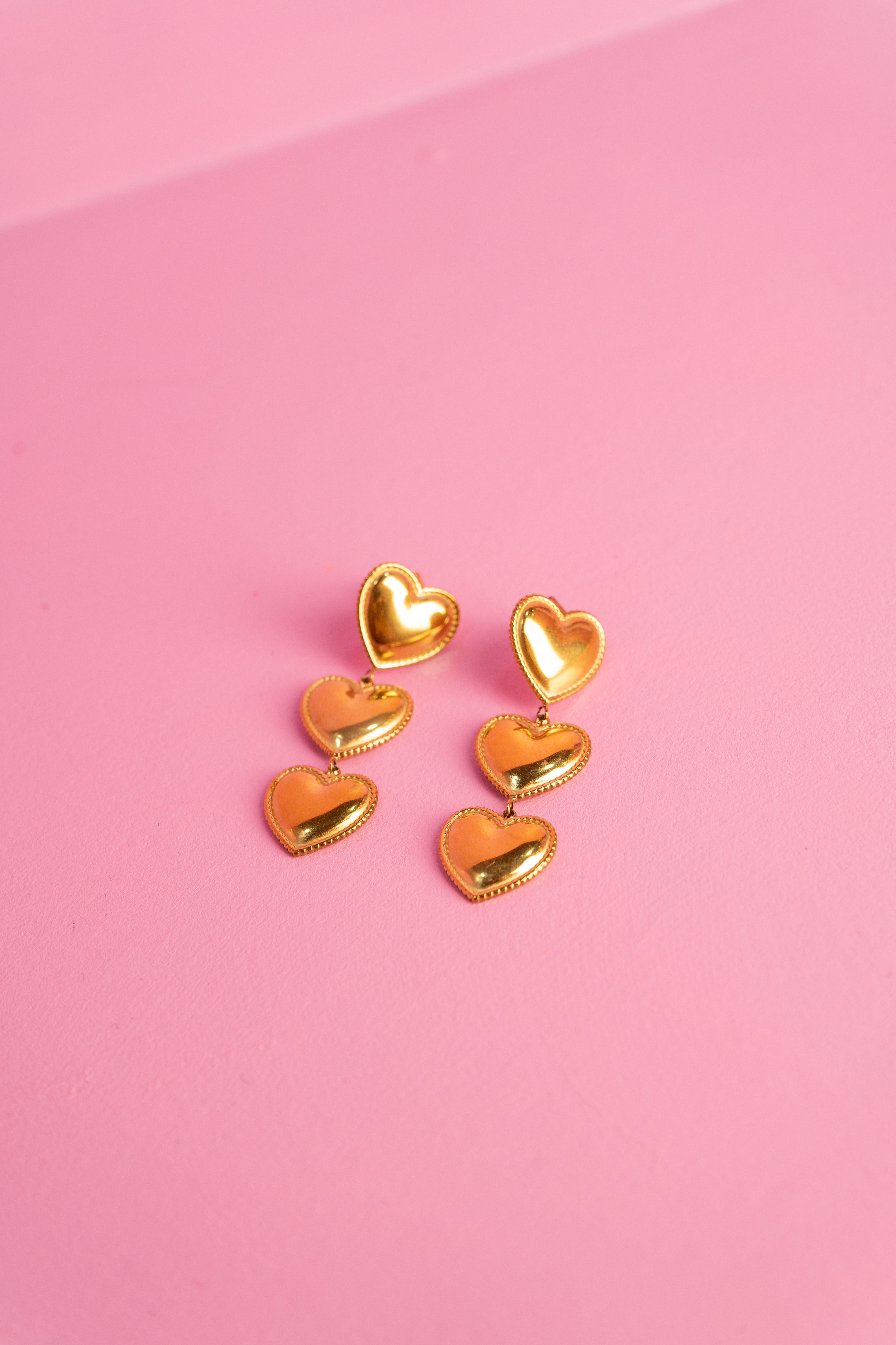 Aretes de corazones - Valentine's