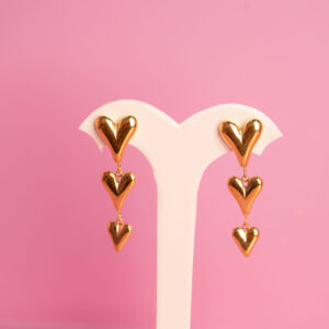 Aretes de corazones - Valentine's